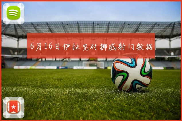 6月16日伊拉克对挪威射门数据